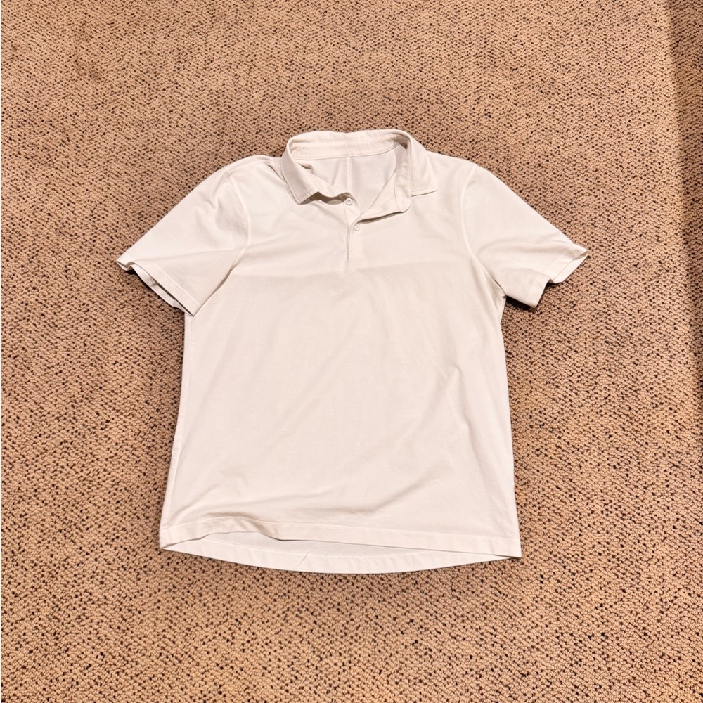 lululemon athletica White Polo Shirt